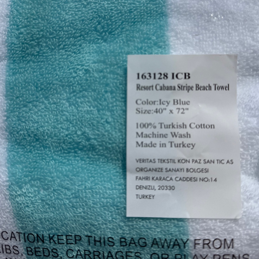 Frontgate Resort Beach Towels - Set of 2 - NWT - Picture 16 of 16